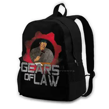 Gears Of Law 3D Print Design Plecak Casual Torba Gears Of Law Gry Gry Xbox Podcast Vs Player Law