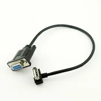 25 cm RS232 DB9 Żeńskie USB 2.0 A Żeński Kabel Szeregowy Adapter Konwerter Do PC
