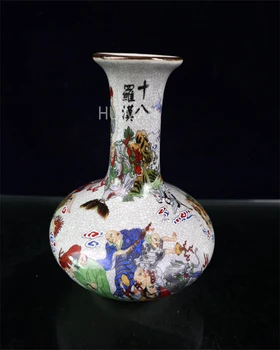 Skomplikowana Porcelanowe, Ręcznie Malowane Kwiat Wazon Rzemiosło Domowe Dekoracji Porcelany #11