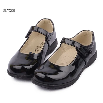 SLYXSH Wiosenno-jesienna model, nowe buty dla dziewczyn, studenckie mundurki szkolne, buty dla dziewczynki, czarne, białe, cienkie buty księżniczki