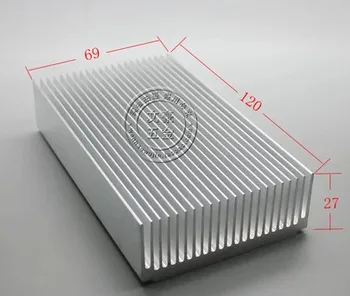 2szt Aluminiowy Kolorowy szybkie radiator 120 * 69* 27 mm Aluminiowy radiator